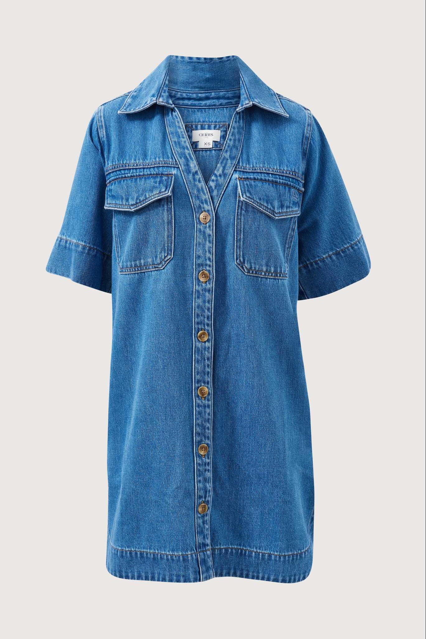 Bonnie Relaxed Shirt Dress