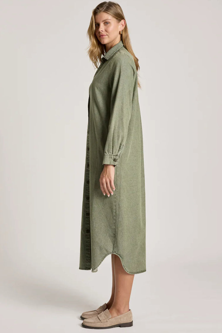 Bodhi Denim Shirt Dress