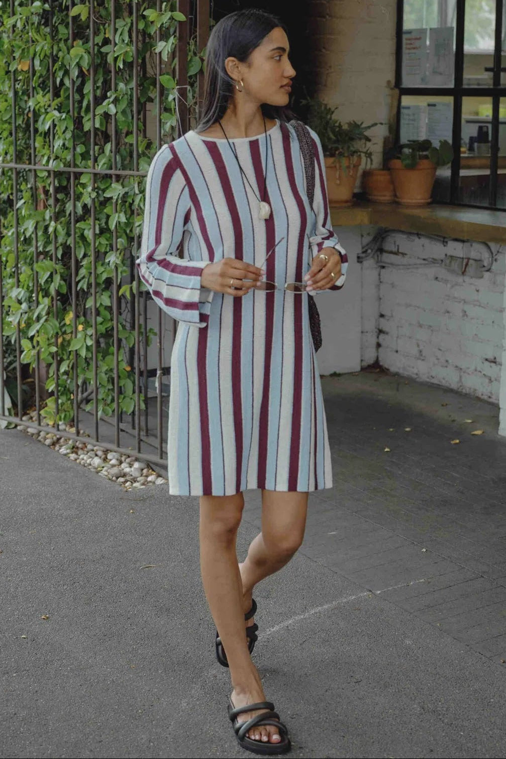 Chloe Stripe Mini Dress