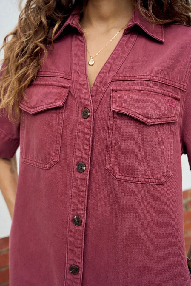 Bonnie Relaxed Shirt Dress