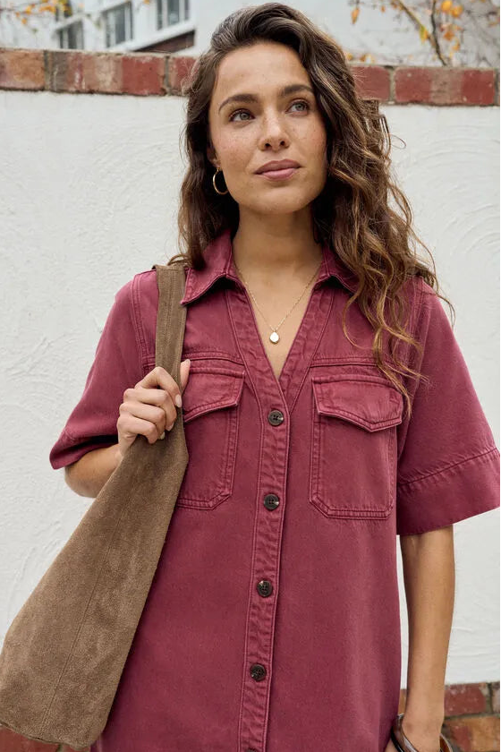 Bonnie Relaxed Shirt Dress