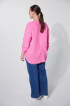 musk pink relaxed blouse sky top from haven