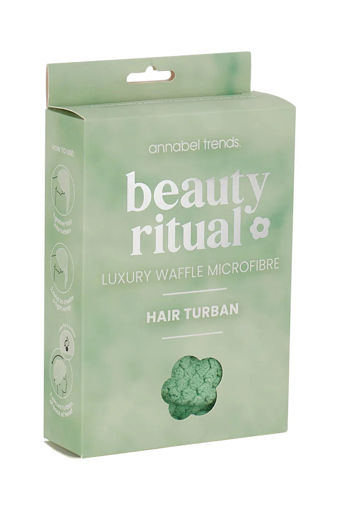 Beauty Ritual Luxury Waffle Hair Turban