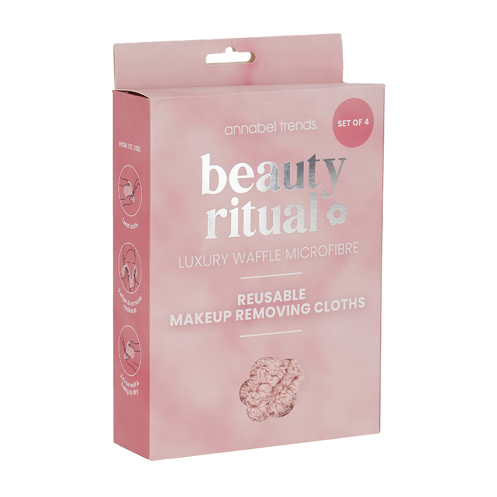 Beauty Ritual Luxury Waffle Makeup Removing Cloths