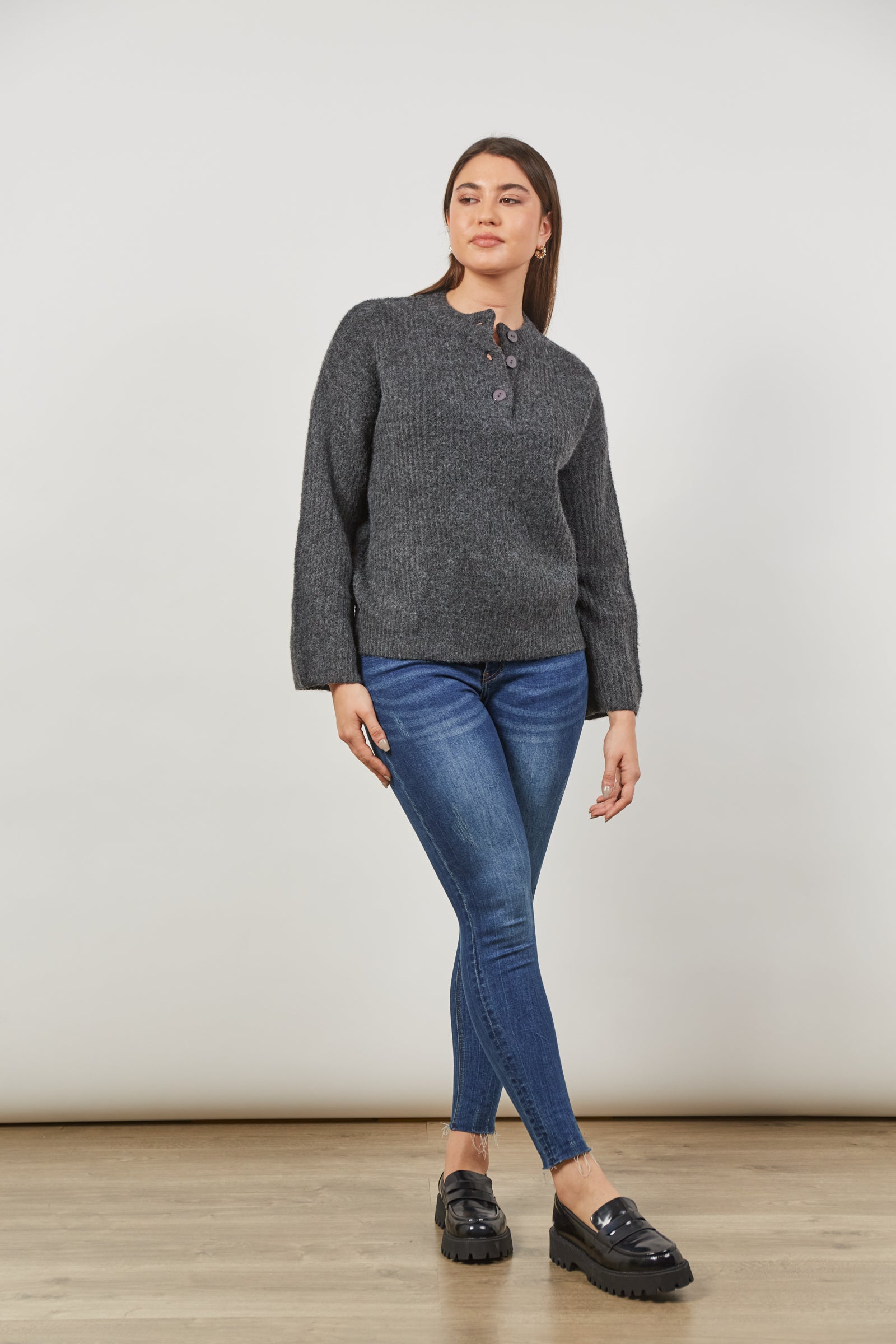 Avenue Button Jumper
