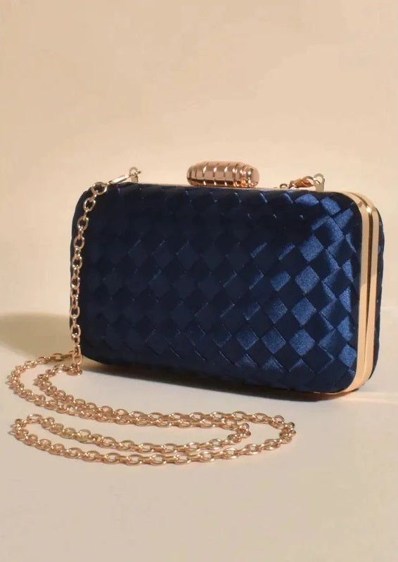 Aurelia Satin Plait Structured Case