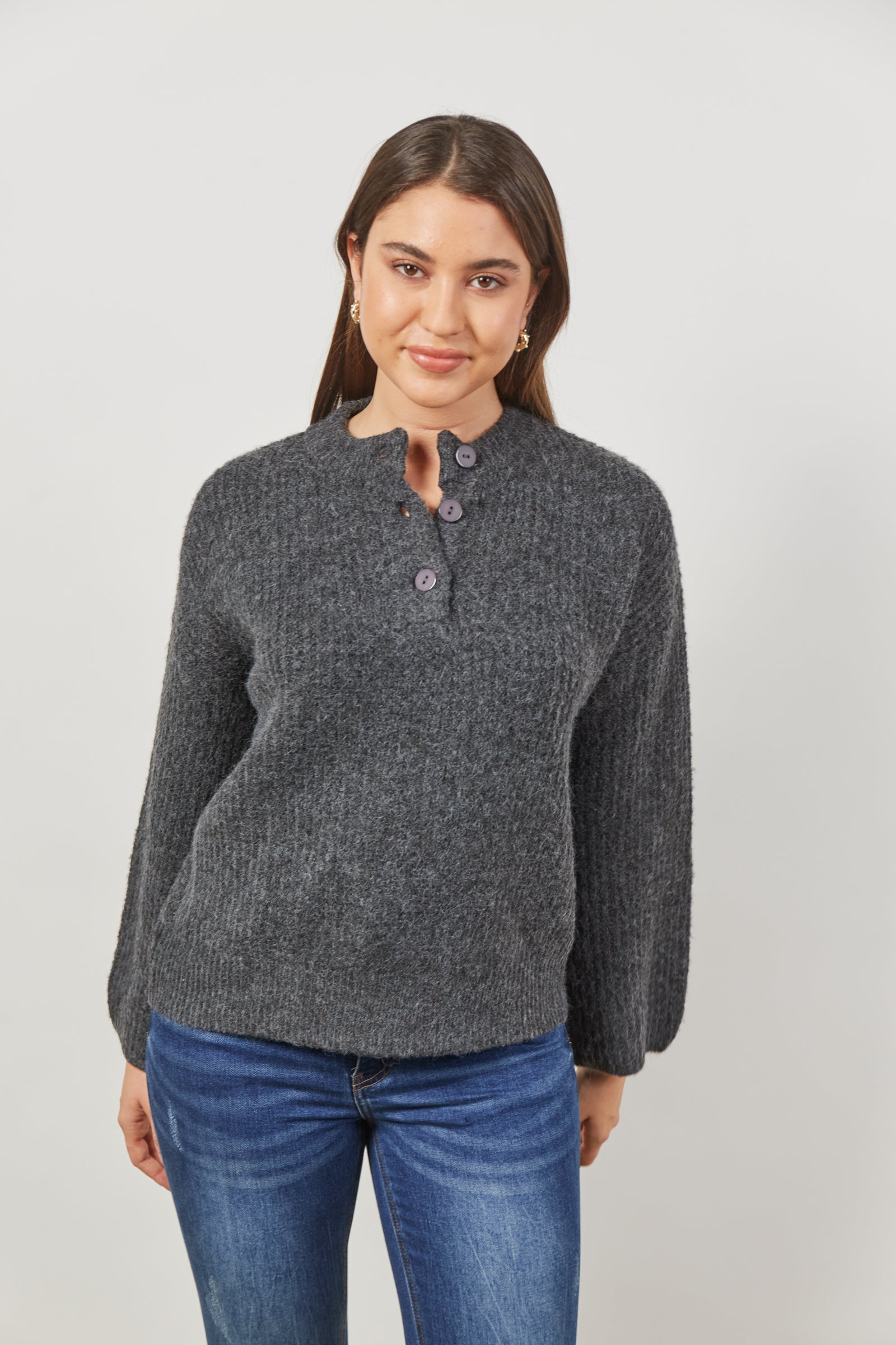 Avenue Button Jumper