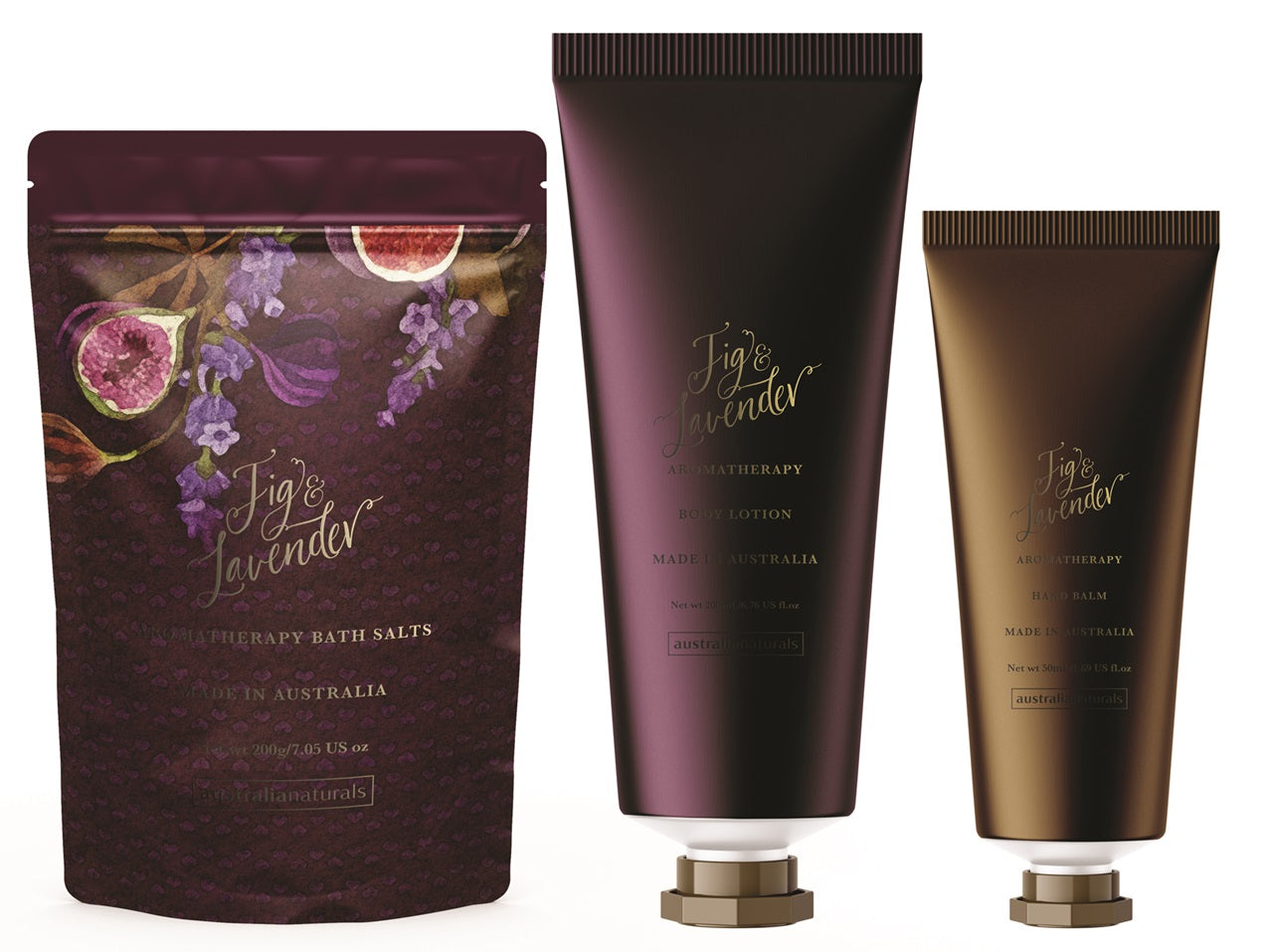 Body Care Trio – Fig & Lavender