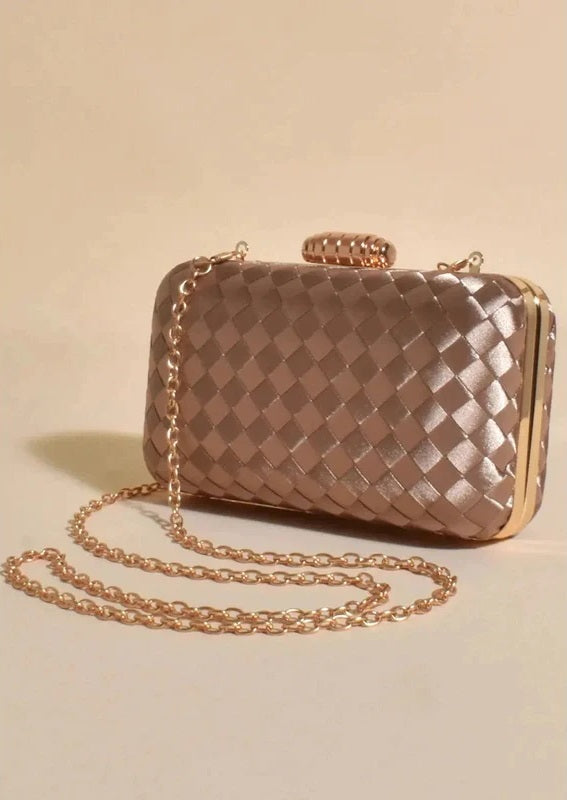 Aurelia Satin Plait Structured Case