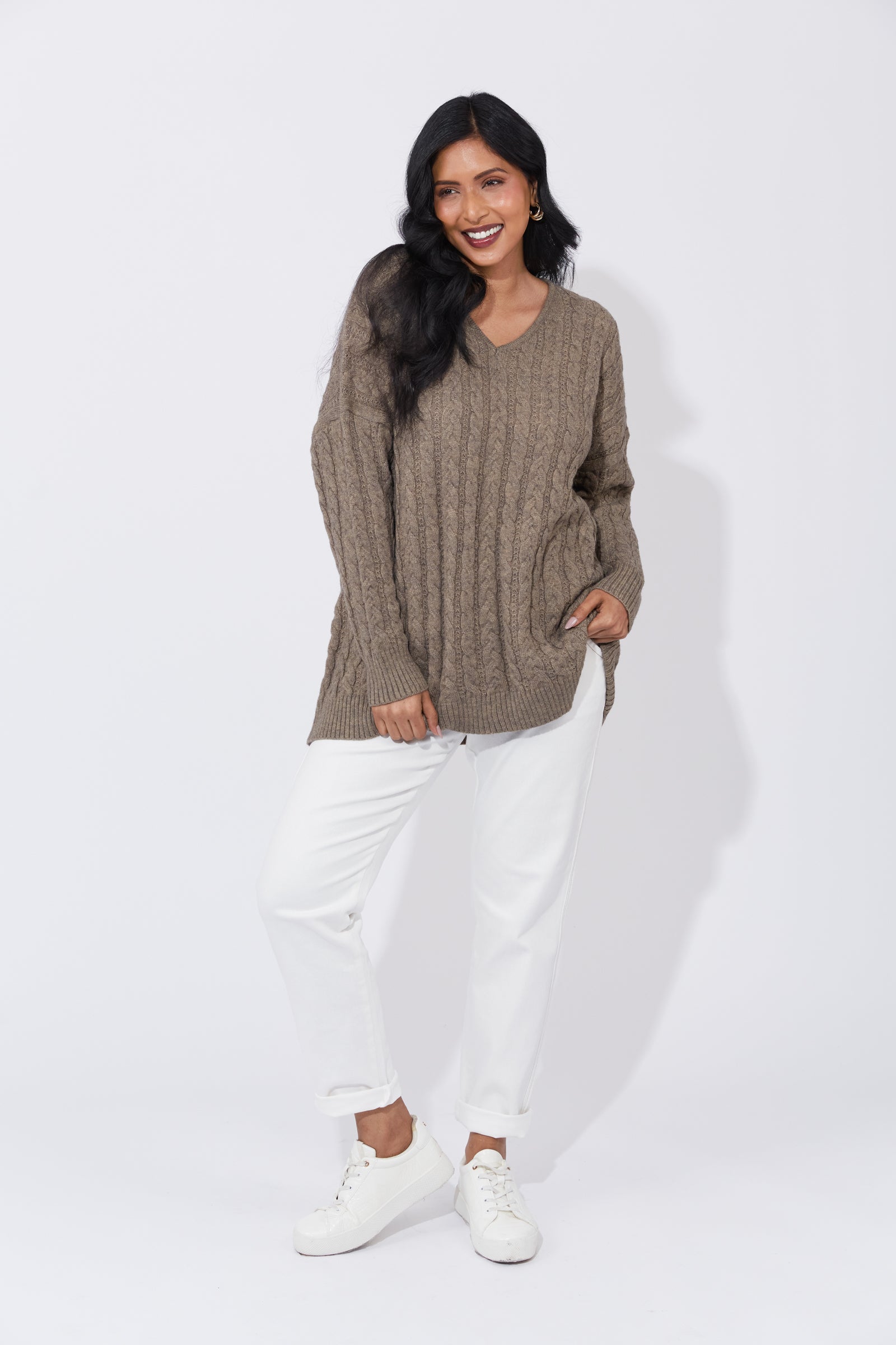 Cadiz Cable Knit Jumper