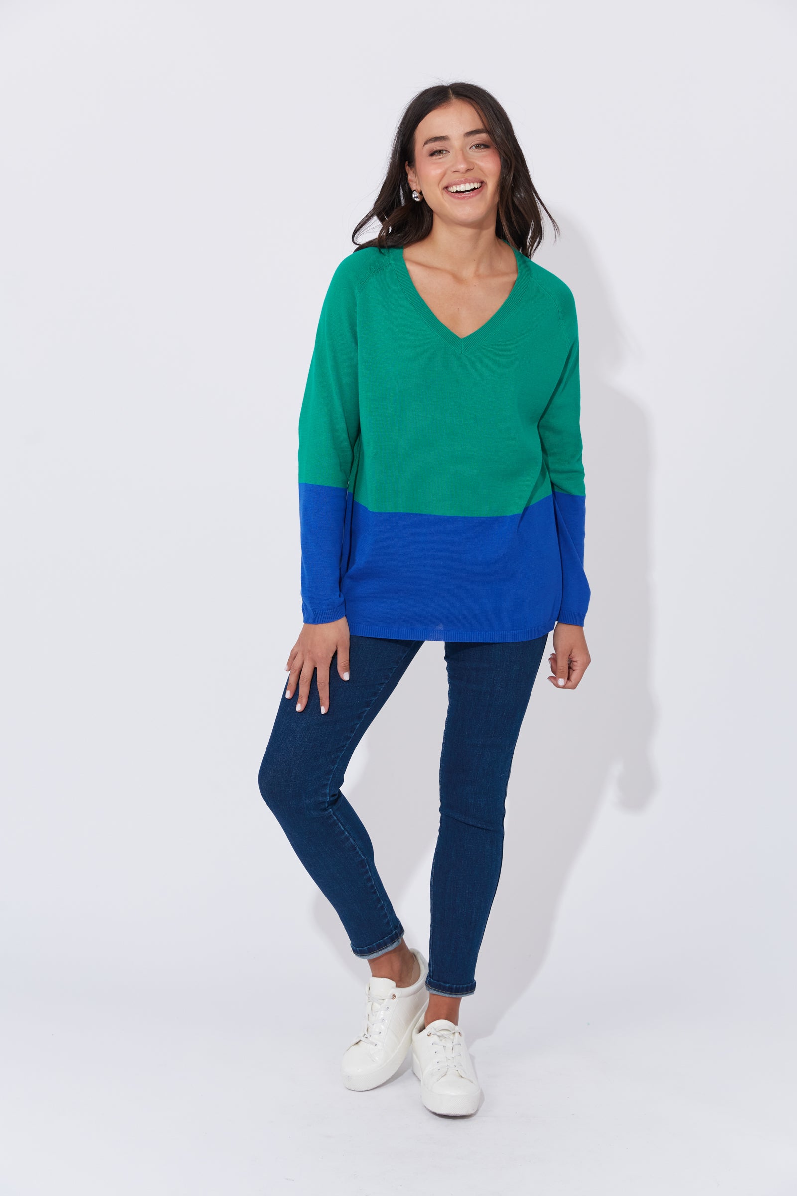 Casablanca Block Knit Jumper