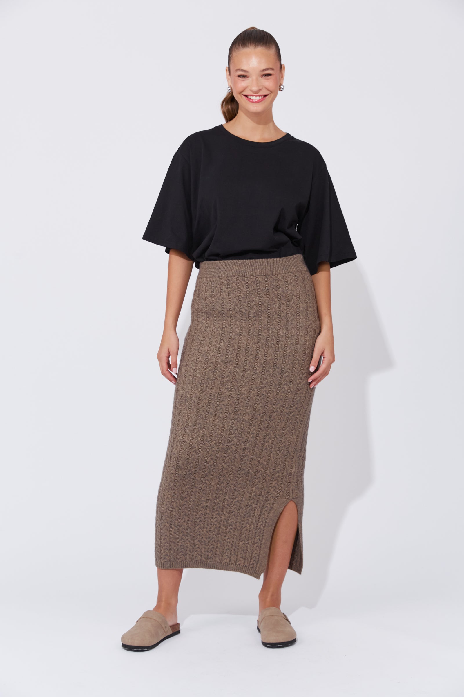 Cadiz Knit Maxi Skirt