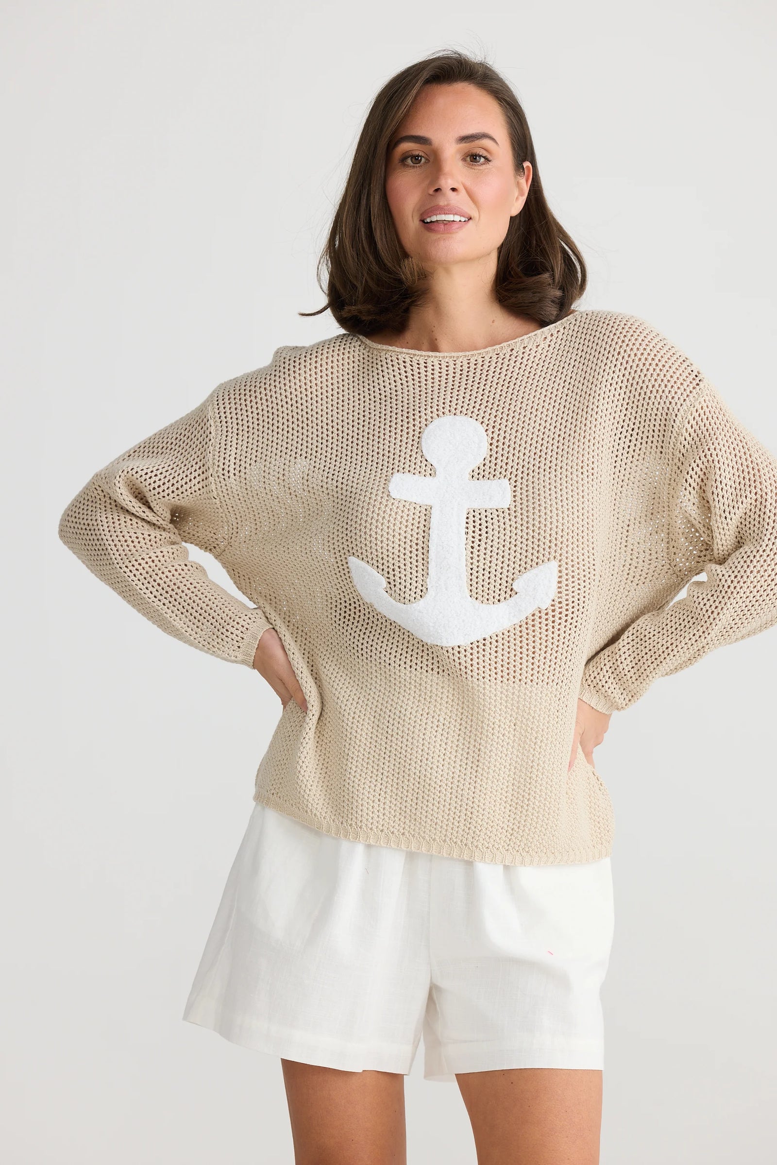 Anchored Knit Top