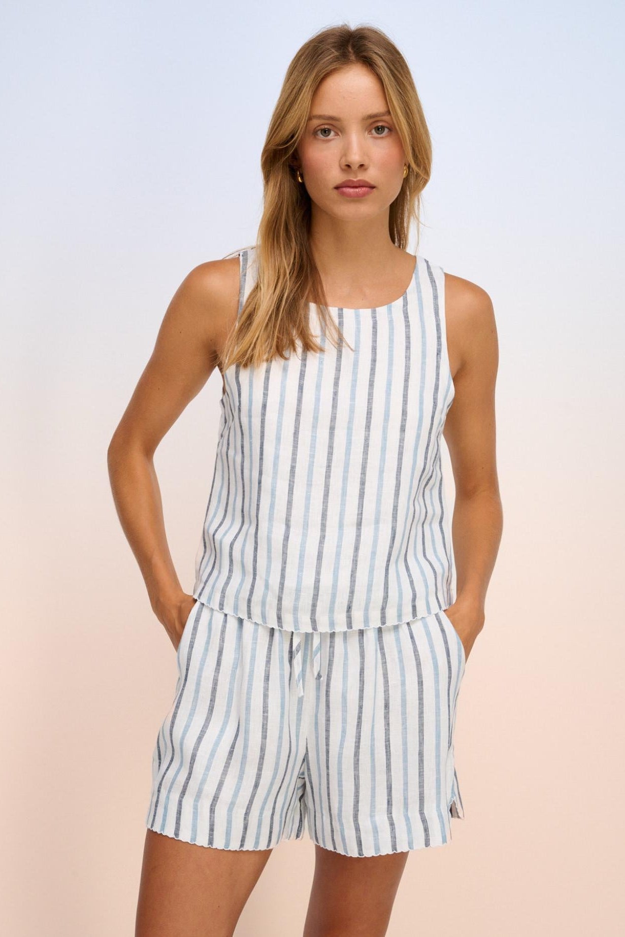 Mattie Stripe Top