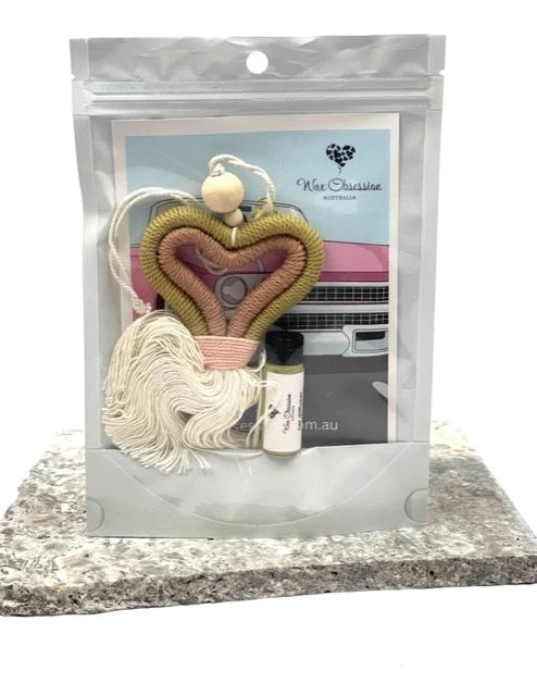 Car Fragrance Hanging Hearts