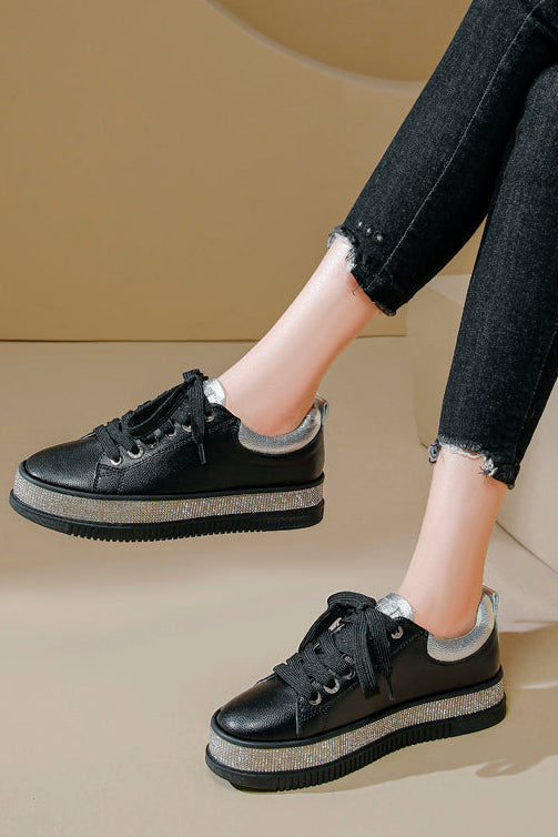 Lux Diamonte Sole Sneakers