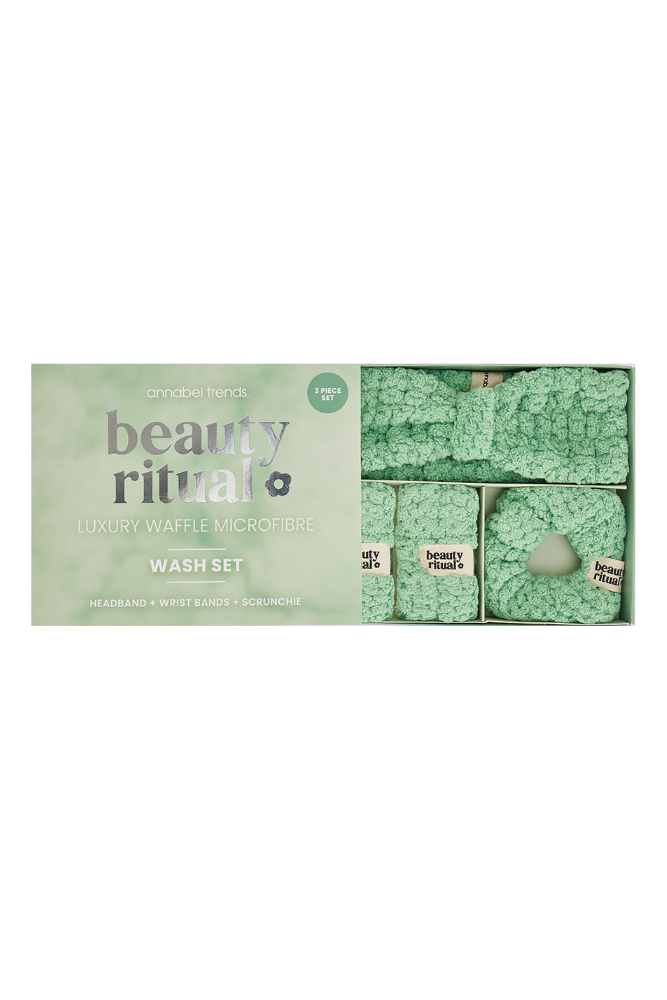Beauty Ritual Luxury Waffle Wash Set