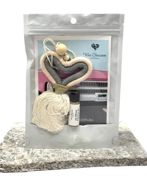 Car Fragrance Hanging Hearts