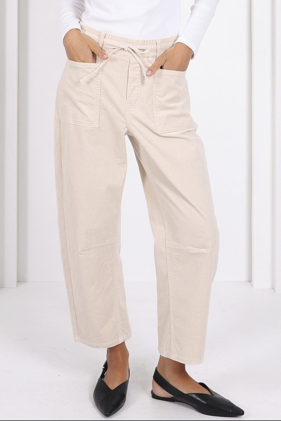 Leo Barrel Cord Jeans