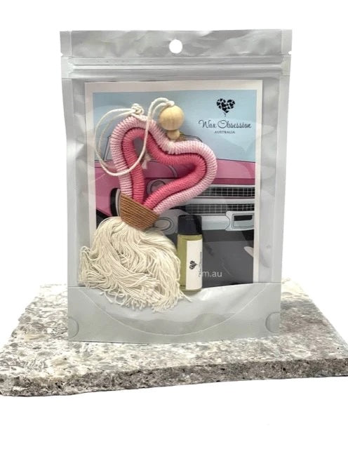 Car Fragrance Hanging Hearts