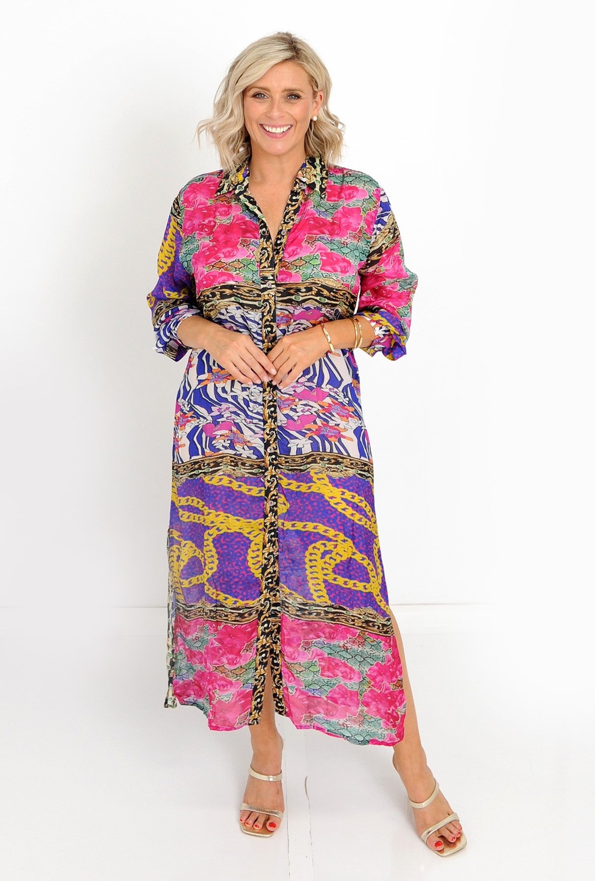 Lola Maxi Shirt Dress