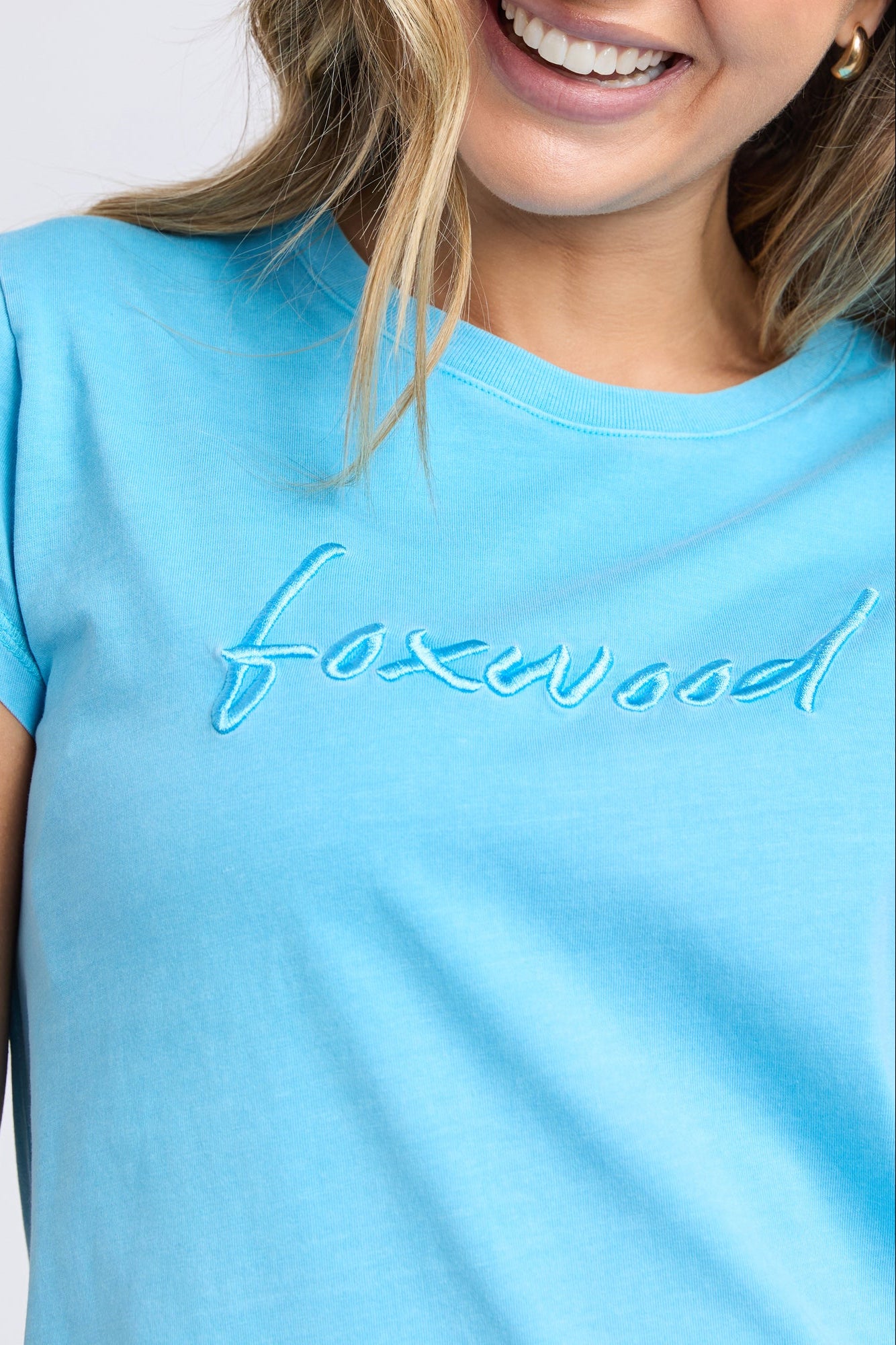 Signature Embroidery Tee Dress