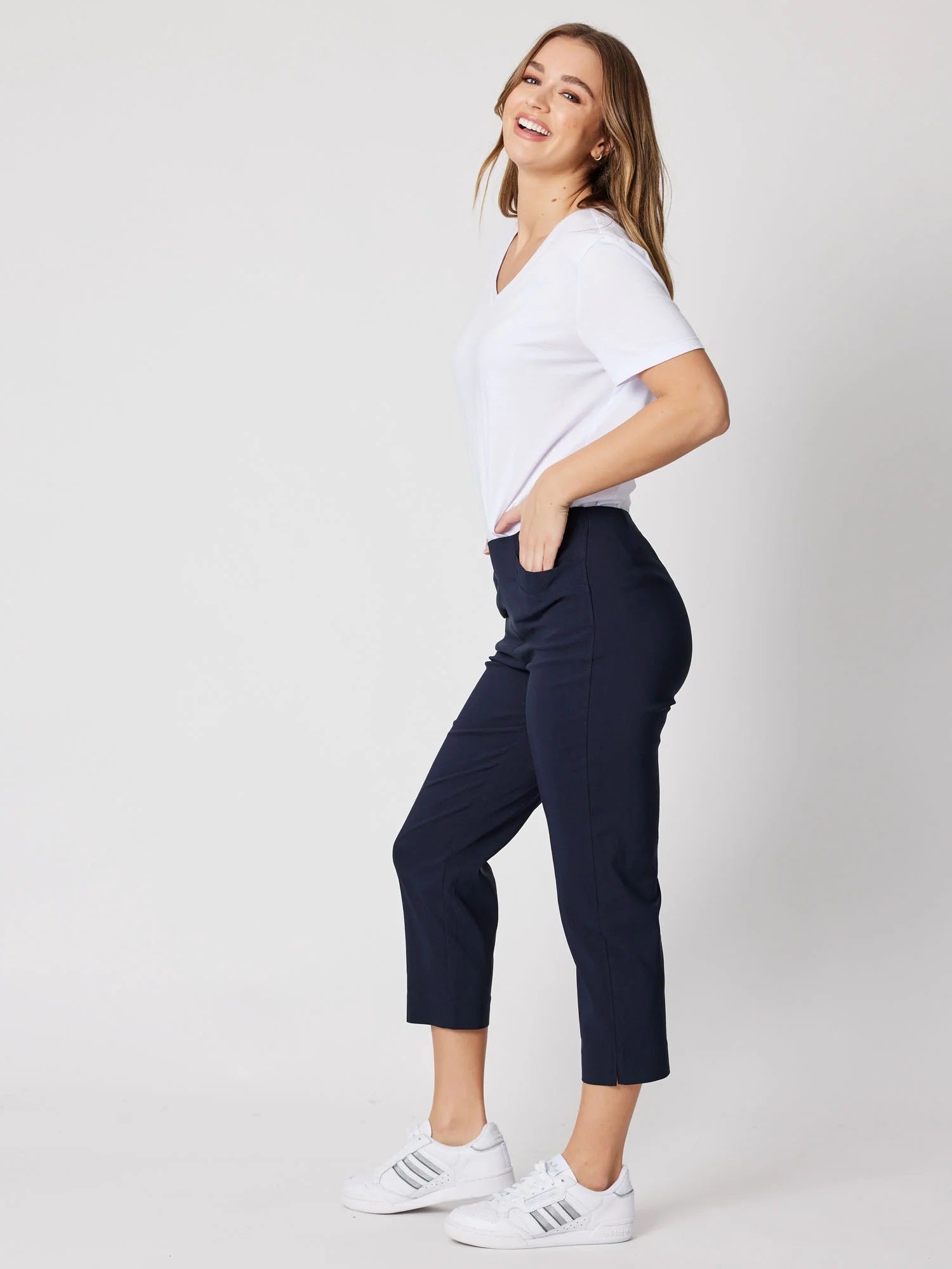 Basic 3/4 Crop Pant
