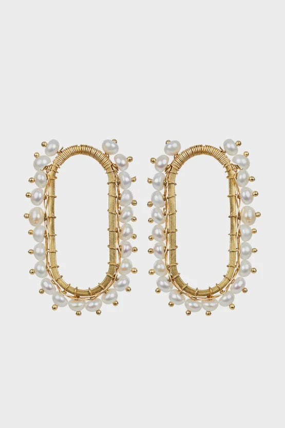 Belladonna Pearl Earring