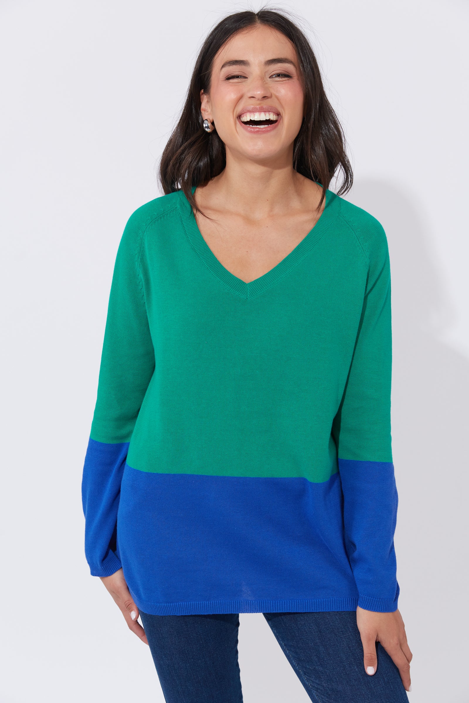 Casablanca Block Knit Jumper