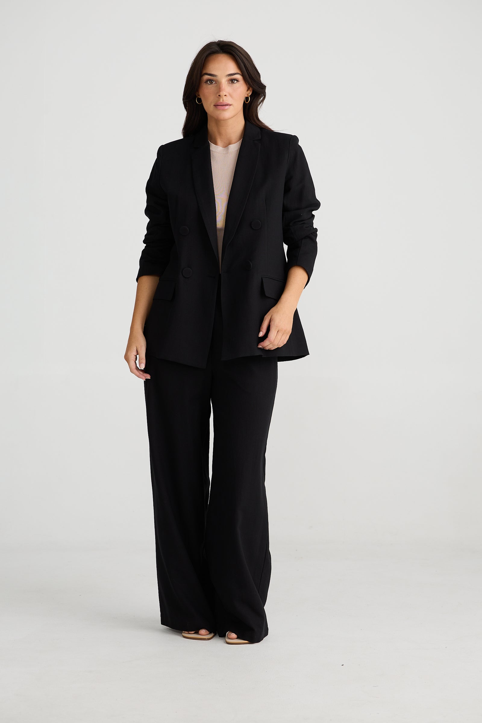 Dana Pants - Linen Blend