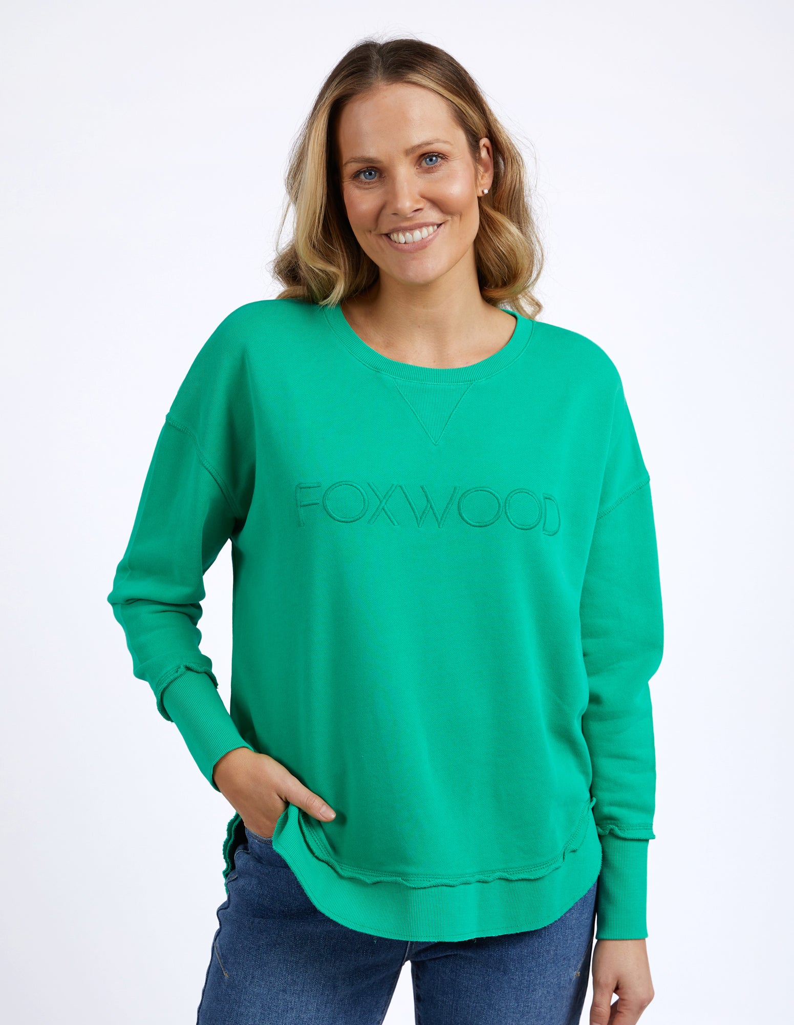 Simplified Crew Neck Jumper