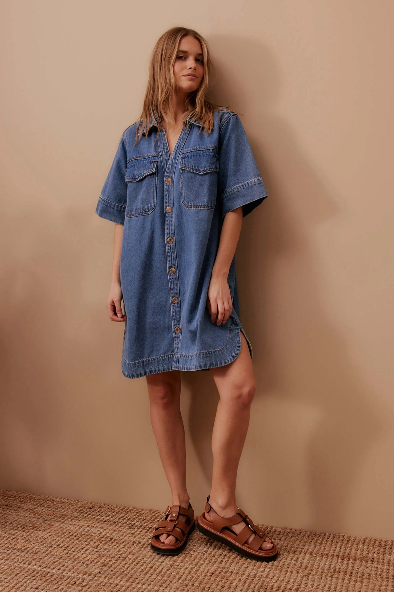 Sammy Relaxed Shirt Dress