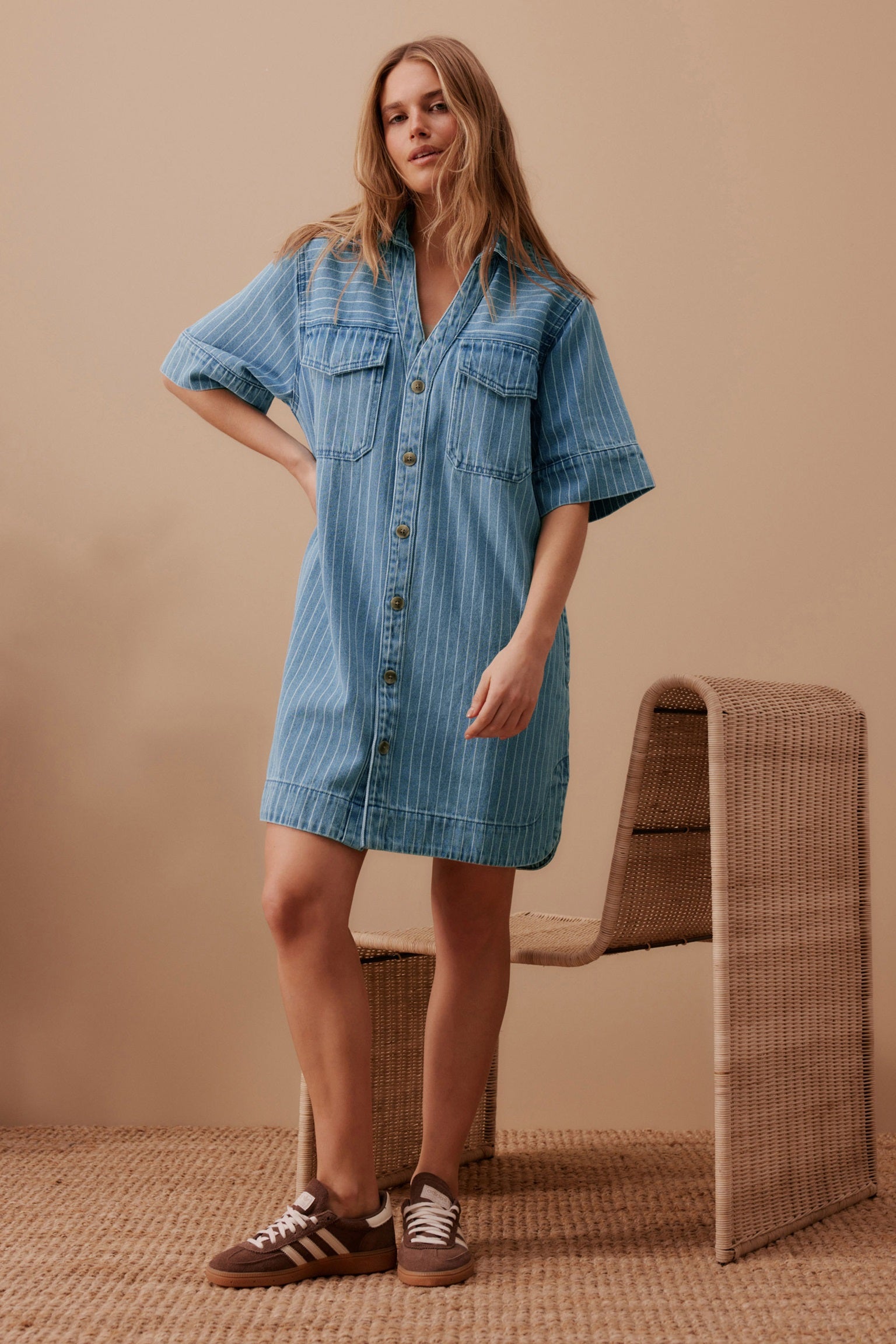 Sammy Relaxed Shirt Dress