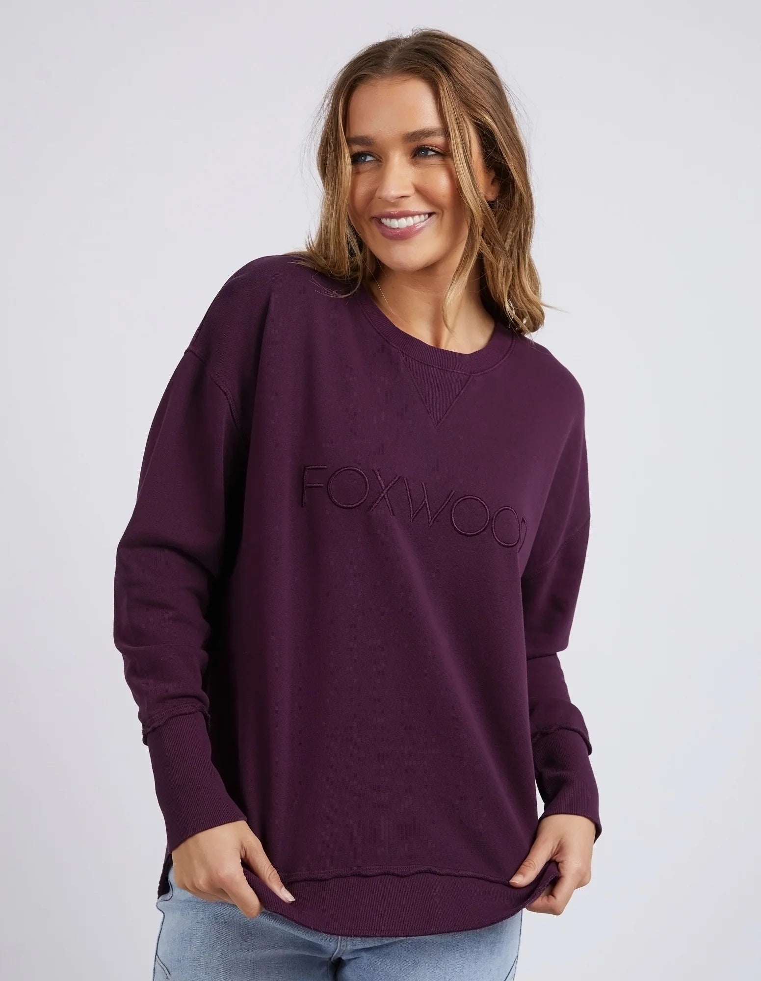 Simplified Crew Neck Jumper