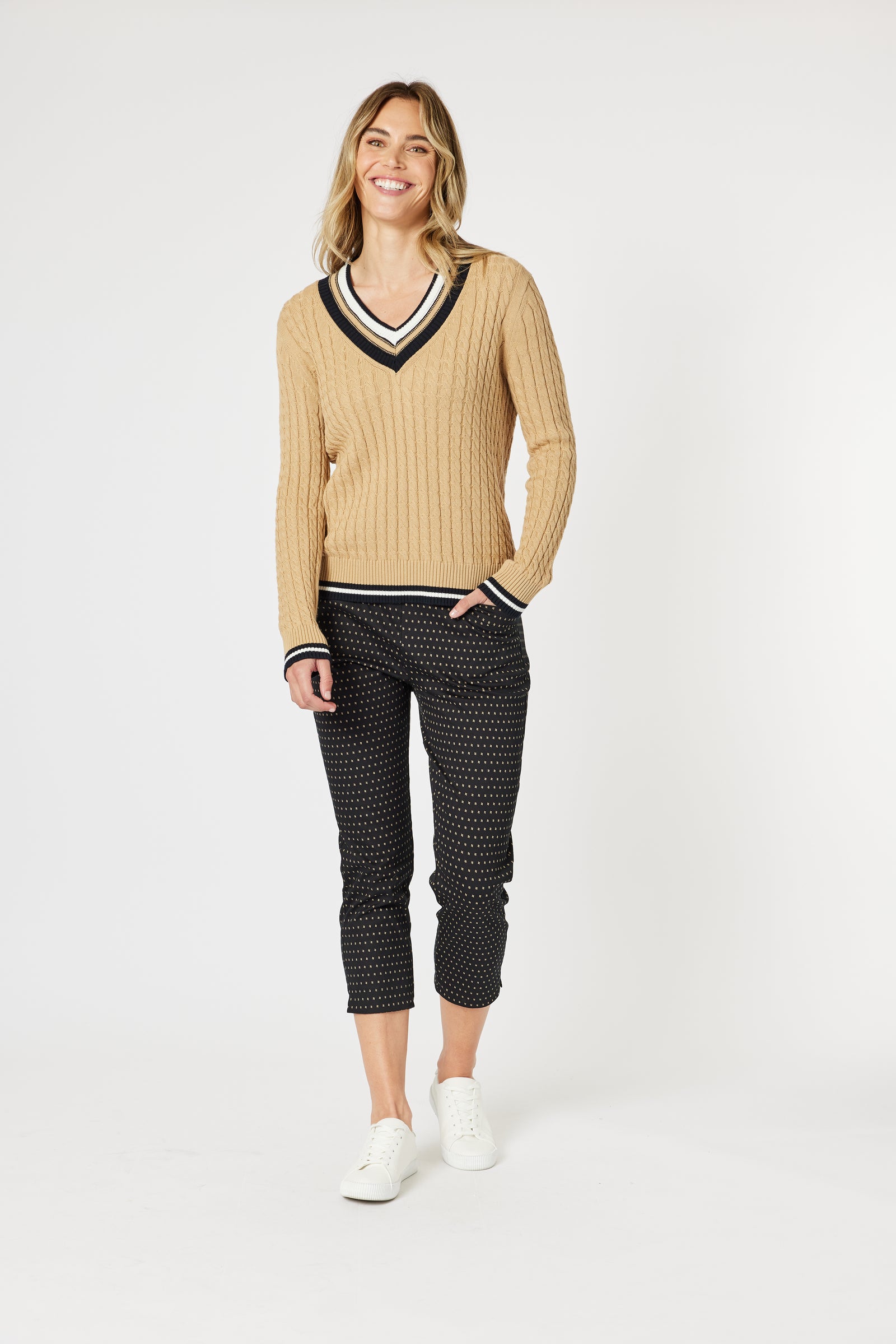 Oxford Cable Knit Jumper