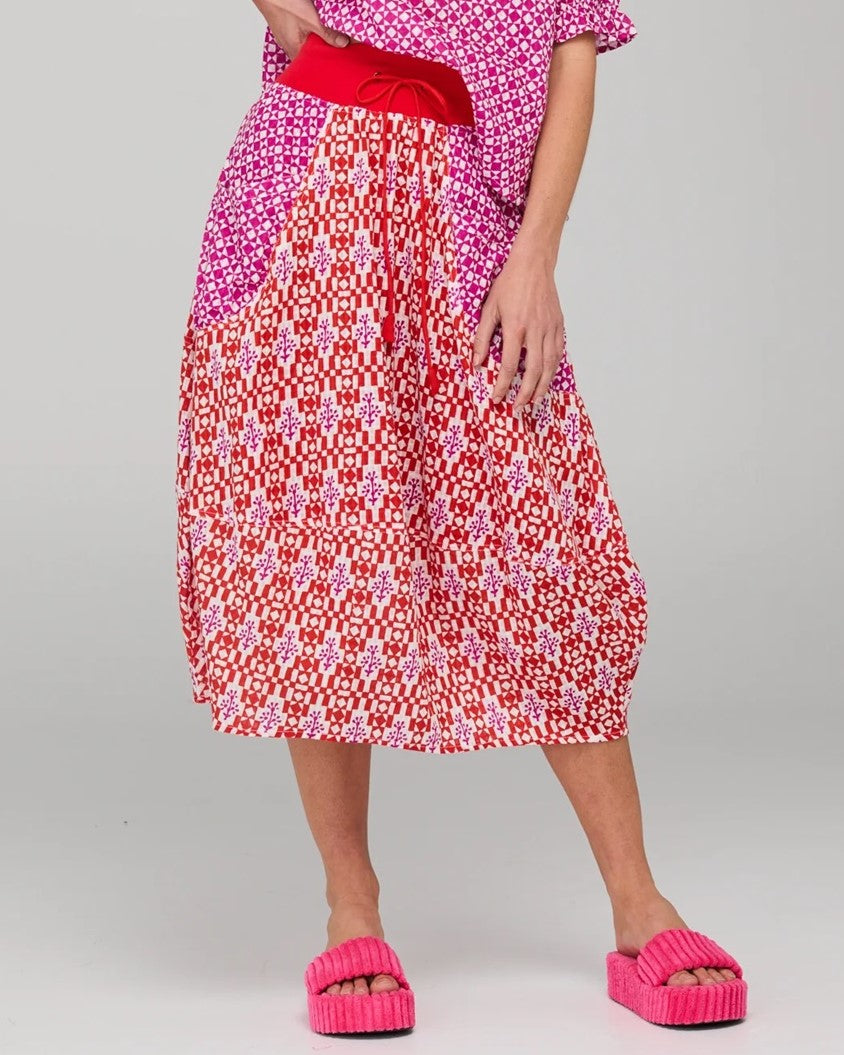 Guru Skirt - Spliced Naples