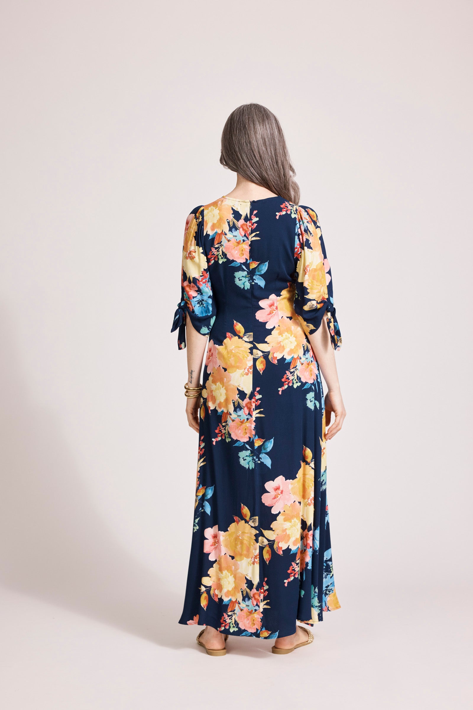 Parisio Tie Maxi Dress