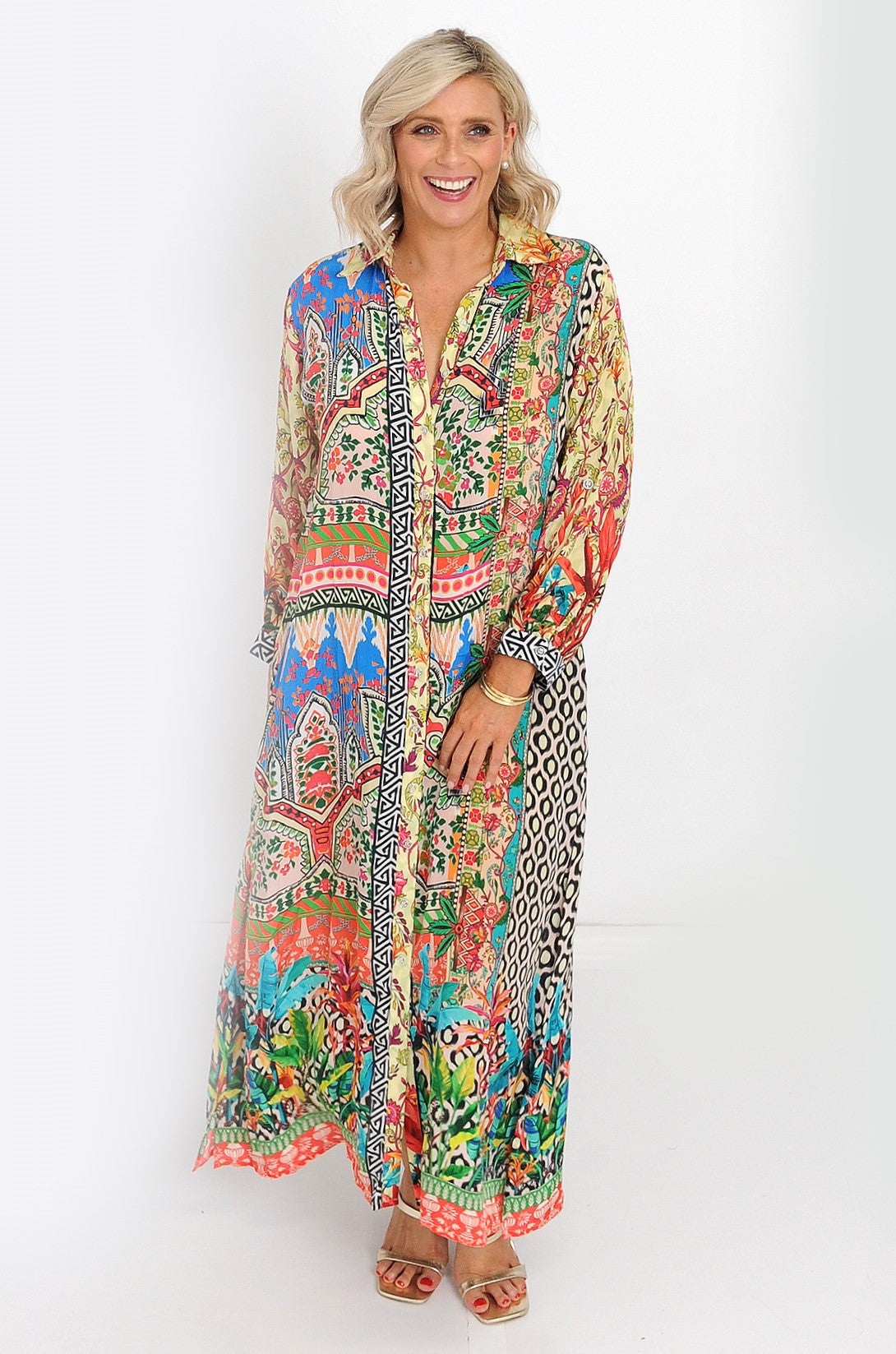 Juno Maxi Shirt Dress
