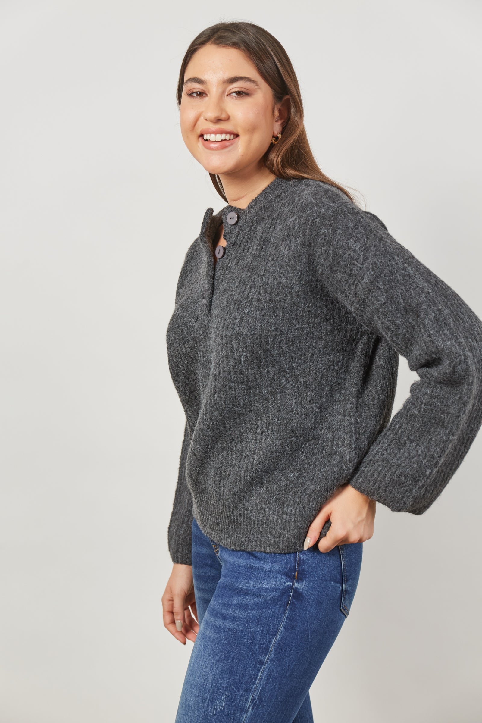 Avenue Button Jumper