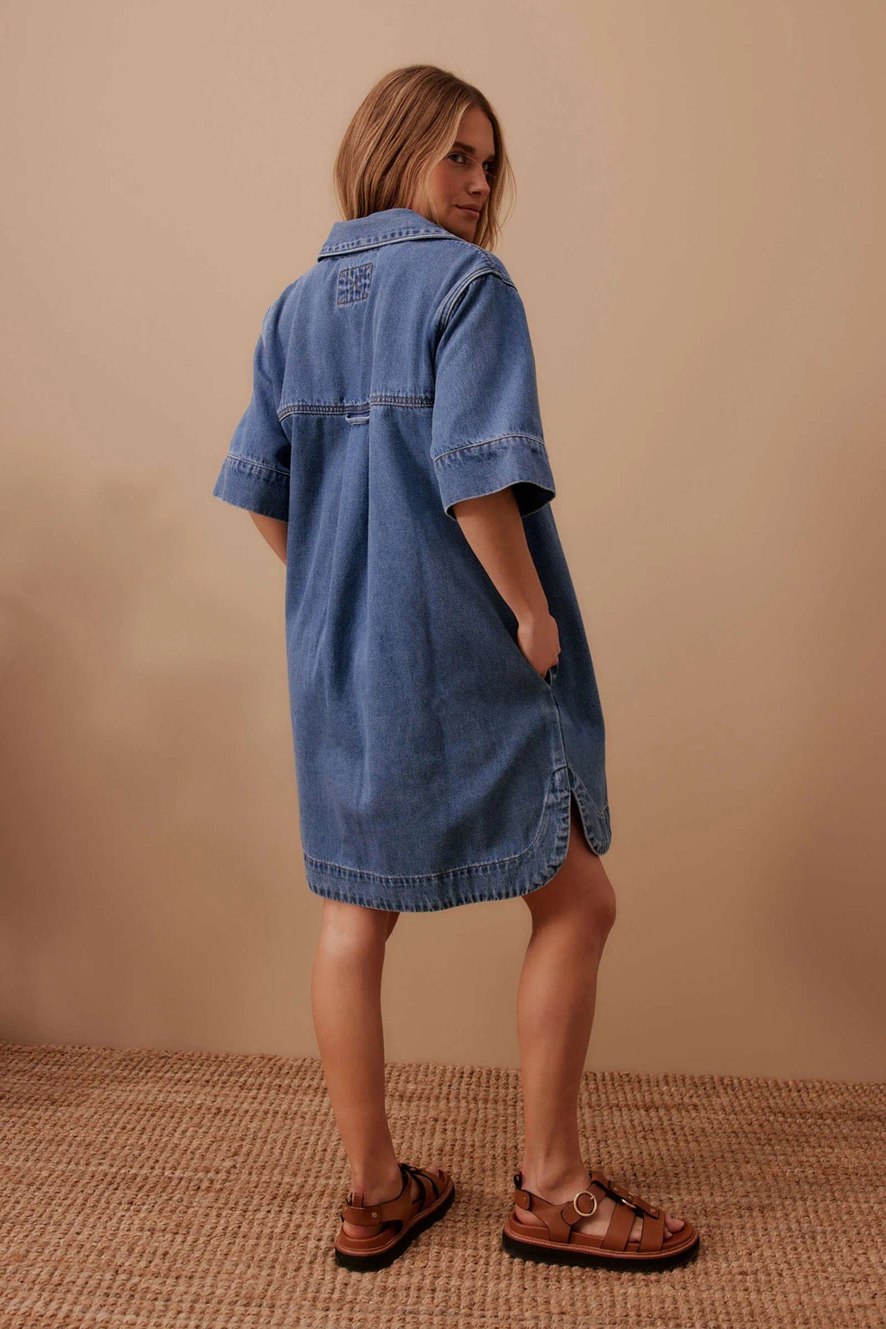 Sammy Relaxed Shirt Dress