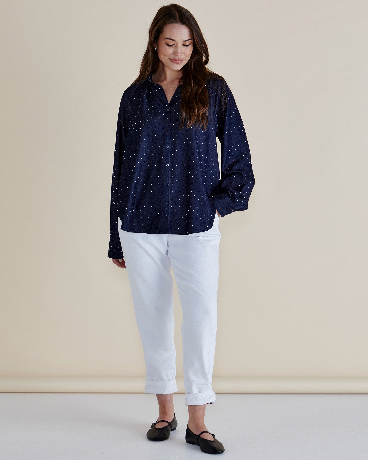 Lizza Embellished Shirt