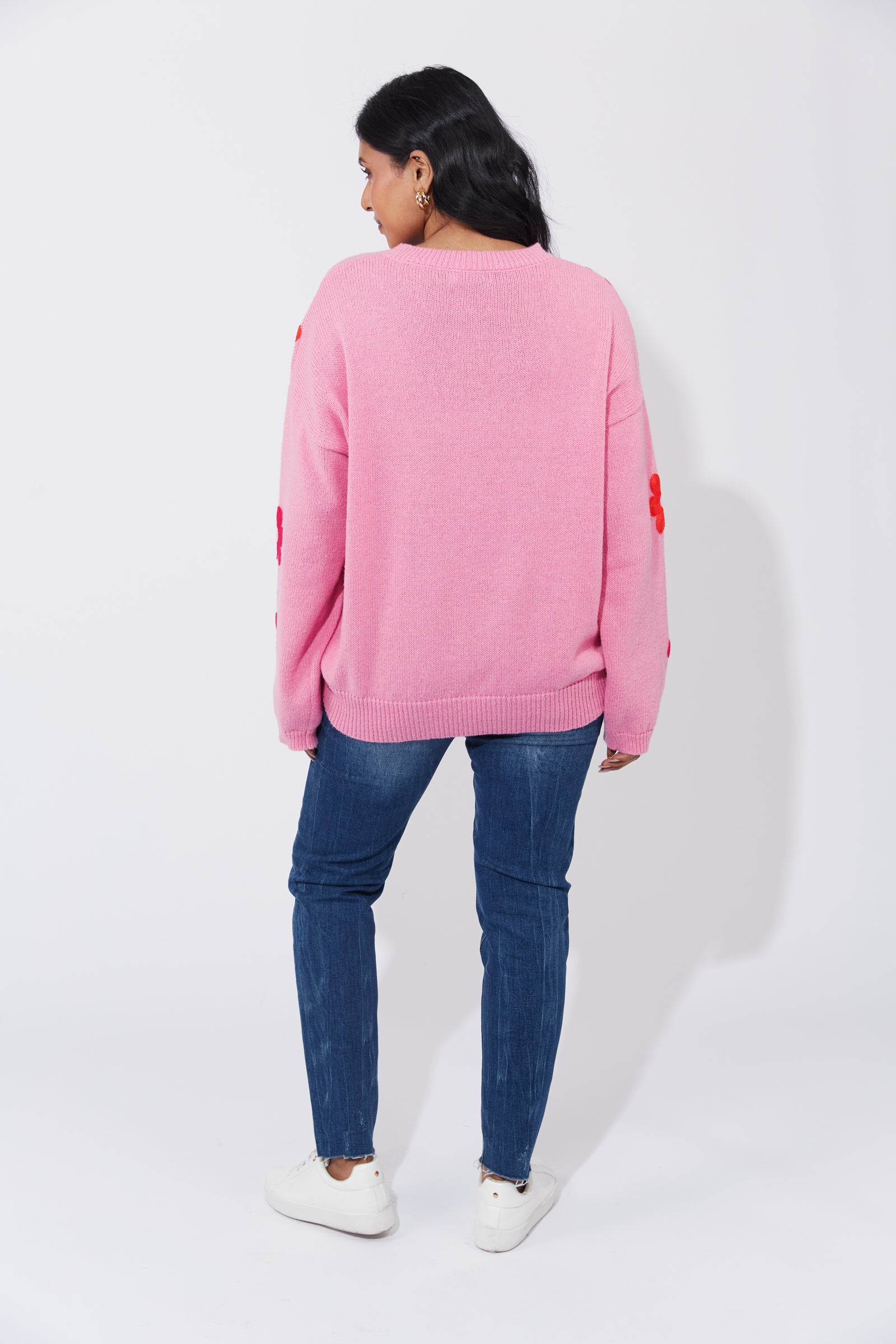 Delphi Flower Knit Jumper