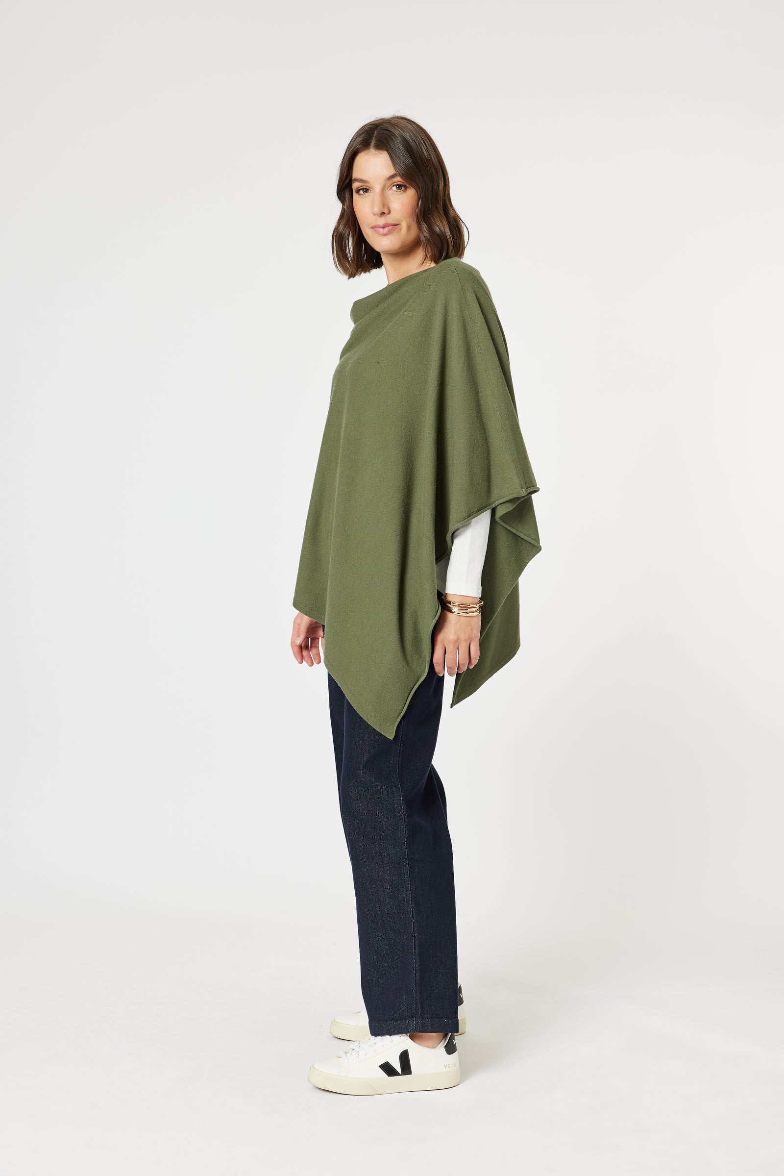 Macy Knit Poncho