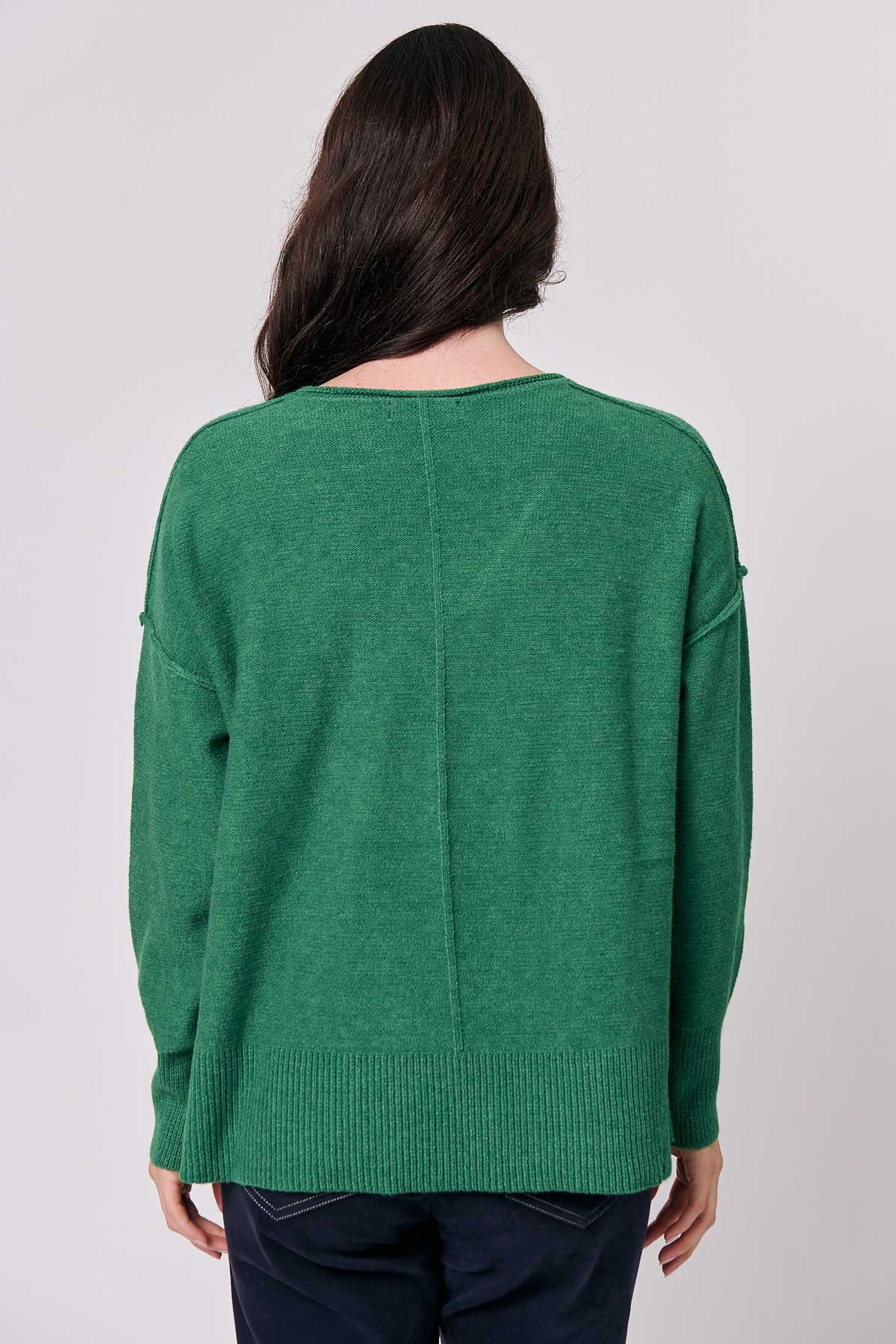 Classic Knit V-Neck Jumper