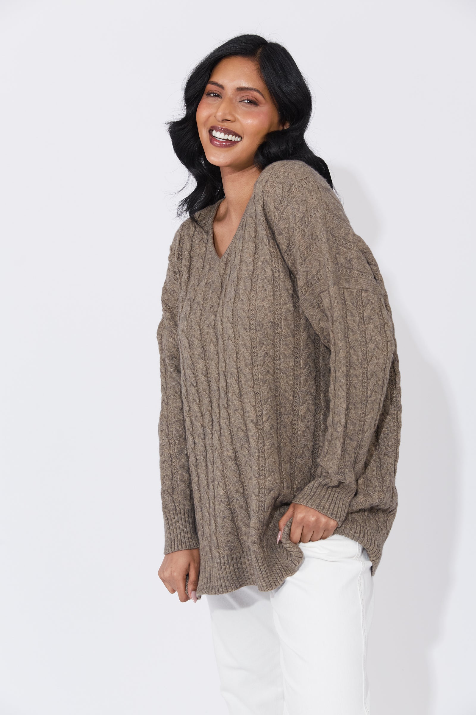 Cadiz Cable Knit Jumper