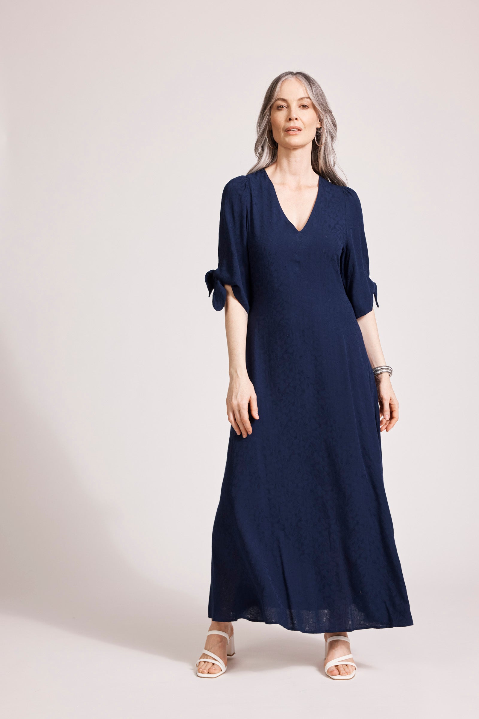 Parisio Tie Maxi Dress