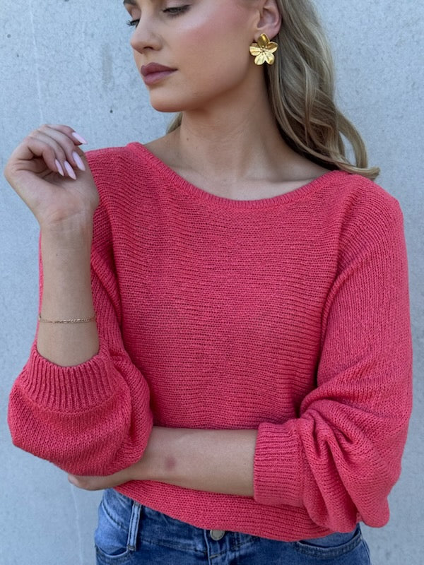 Tape Boat Knit Jumper