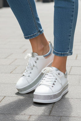 Lux Diamonte Sole Sneakers