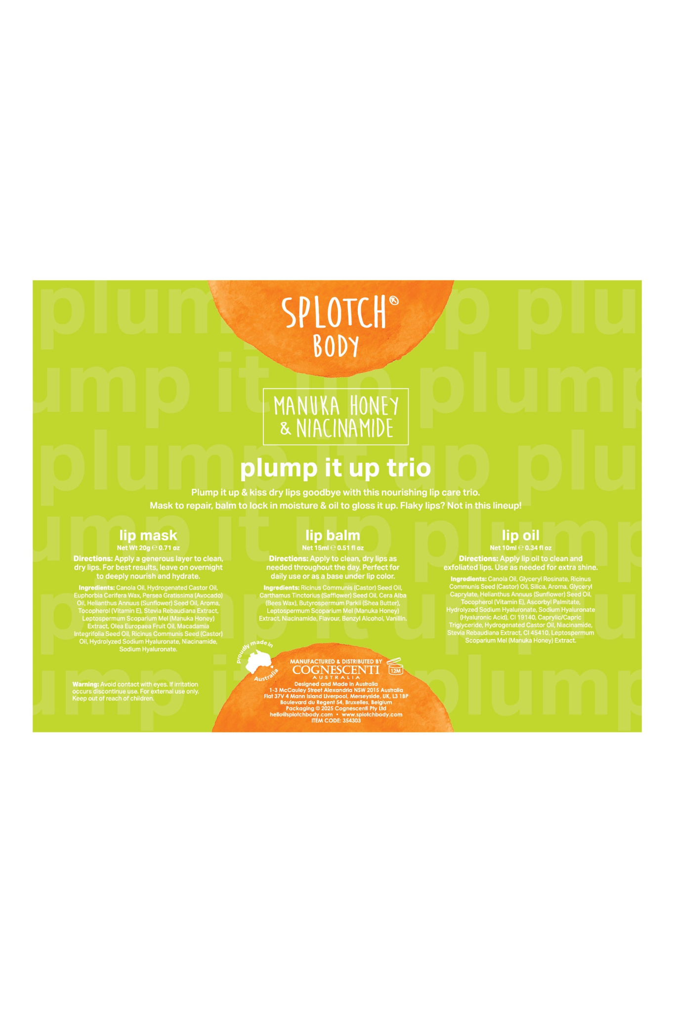 Plump It Up Lip Care Trio