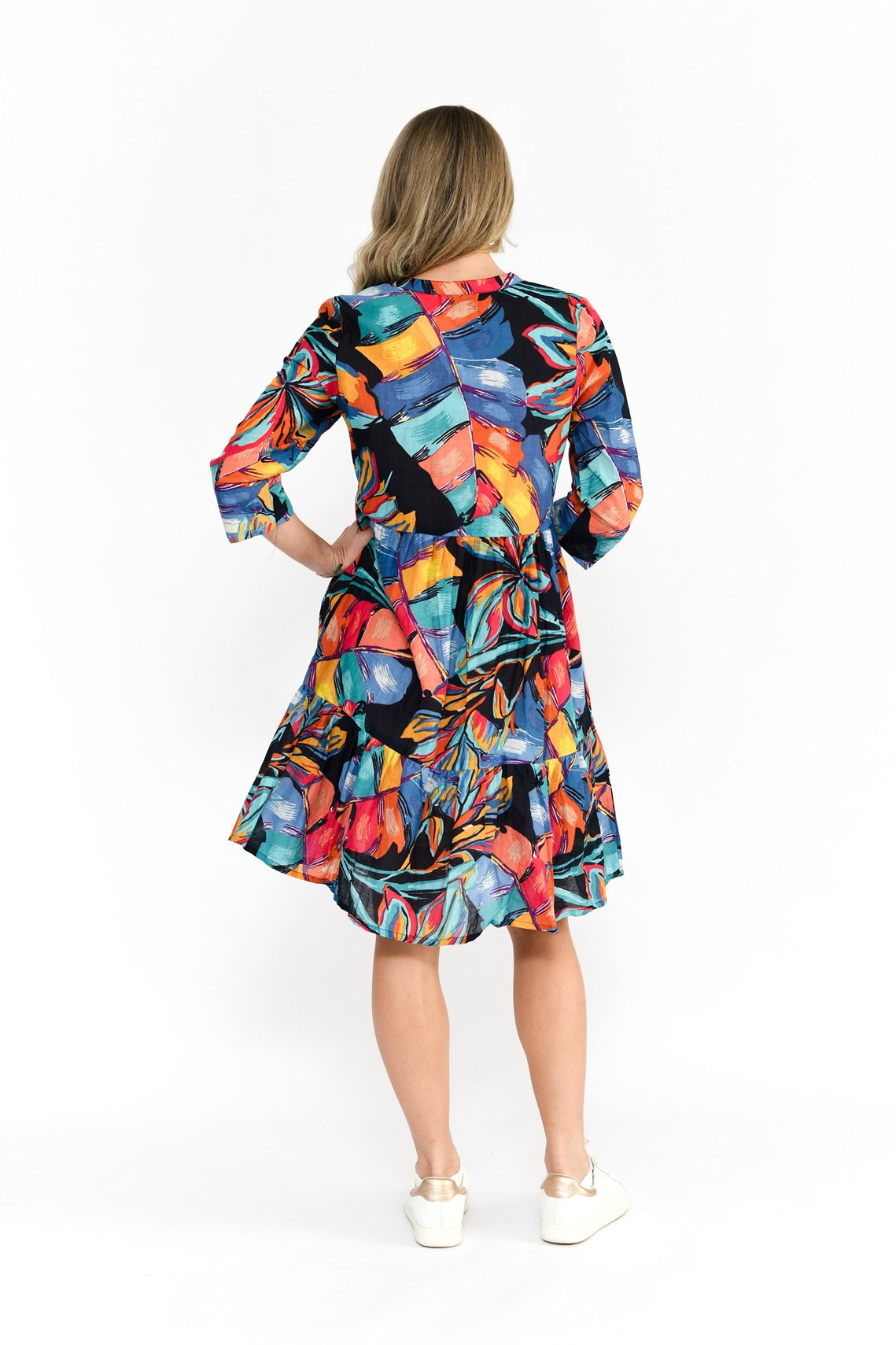 Vivian V Neck Shirt Dress